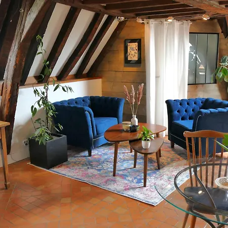 Toussaint - Calme & Authentique アパート アンジェ